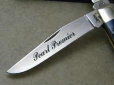 Case XX USA 6254 Pearl Premier Navy Blue Trapper Knife 2008 NIB