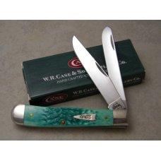 Case XX USA 6254 Jade Bone Trapper Knife 2003 NIB
