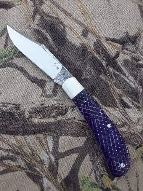 K'ROO CUSTOM BLADES -  Lany's Clip  - Purple C-Tek  Handles