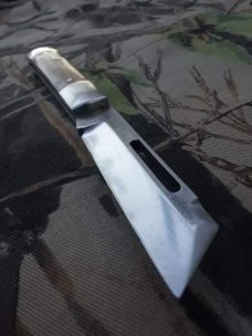 K'ROO CUSTOM BLADES - K'roo Sheepsfoot Sleveboard Jack - King Wood Handles