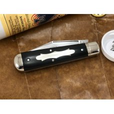 Great Eastern Cutlery 86 GEC - Charlie Campagna Waynorth Black Jack Gabon Ebony NIT