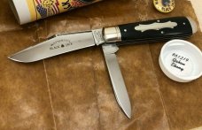 Great Eastern Cutlery 86 GEC - Charlie Campagna Waynorth Black Jack Gabon Ebony NIT