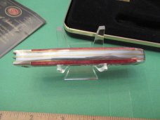 Case XX 130th Anniversary Red Smooth Bone Trapper Pattern # 6254 SS 