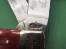 Case XX 130th Anniversary Red Smooth Bone Trapper Pattern # 6254 SS 