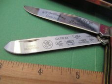 Case XX 130th Anniversary Red Smooth Bone Trapper Pattern # 6254 SS 
