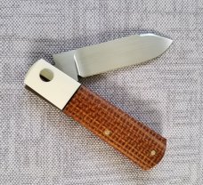 Steenkamp Custom Spear Barlow Knife,NEW,W/GEC SLIP,KEVLAR & G-10,Cpm-154,1 of 1