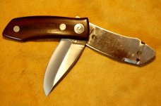 Barry Wood Colt tuckway folder/hunter.