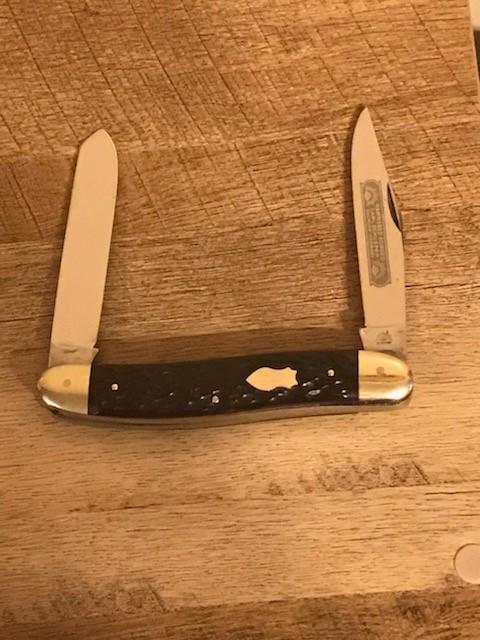 German Eye Moose with black bone handles German Eye Moose with black bone handles