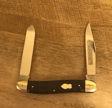 German Eye Moose with black bone handles