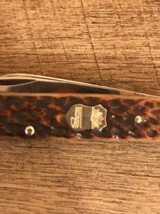 German Eye Bone Handled Stockman