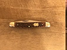 German Eye Bone Handled Stockman