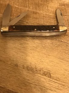 German Eye Bone Handled Stockman