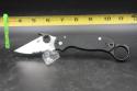 LNIB Highly modified Spyderco Para 3, mdx deep carry clip, wise men company  signet ring and fang 