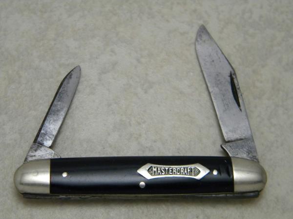Robeson Mastercraft USA  Slick Black Stockman Knife