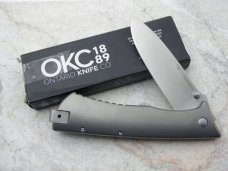 Ontario Cerberus Framelock Knife 1776: 5 1/2