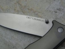 Ontario Cerberus Framelock Knife 1776: 5 1/2