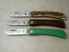 Set of 3 Case XX USA 1975 Kentucky Bicentennial Sodbuster Knife in Box