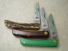 Set of 3 Case XX USA 1975 Kentucky Bicentennial Sodbuster Knife in Box