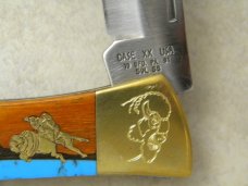 Case XX SS USA Hammerhead Buffalo Hunter 554 59L Lockback Knife in Box 1991