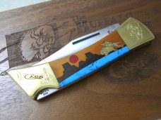 Case XX SS USA Hammerhead Buffalo Hunter 554 59L Lockback Knife in Box 1991