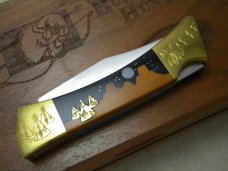 Case XX SS USA Hammerhead Buffalo Hunter 554 59L Lockback Knife in Box 1991