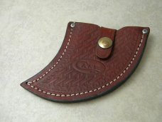Case XX SS USA 9 Dot (1981) Wood Caribou Skinner Knife and Sheath - NIB