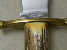 Case XX USA Stag Kodiak Hunter Fixed Blade Sheath Knife in Box c.1979-1981