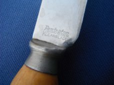 Vintage Remington carving knife, fixed blade knife