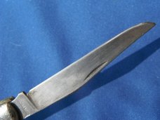 VINTAGE SCHRADE OLD TIMER 77OT USA FOLDING HUNTER MUSKRAT KNIFE, KNIVES, FOLDING POCKET KNIFE 