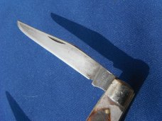 VINTAGE SCHRADE OLD TIMER 77OT USA FOLDING HUNTER MUSKRAT KNIFE, KNIVES, FOLDING POCKET KNIFE 