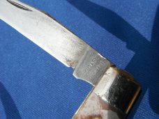 VINTAGE SCHRADE OLD TIMER 77OT USA FOLDING HUNTER MUSKRAT KNIFE, KNIVES, FOLDING POCKET KNIFE 