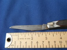 VINTAGE SCHRADE OLD TIMER 77OT USA FOLDING HUNTER MUSKRAT KNIFE, KNIVES, FOLDING POCKET KNIFE 