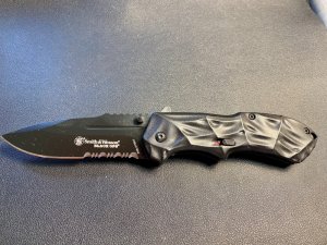 Smith & Wesson Black Ops Speed Safe Assisted Folder