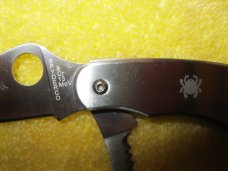 Spyderco 8cr13mov Knife Stk # 112