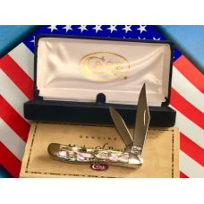 Case xx MDL AV8220SS w Genuine Paua Shell Abalone Handles -NOS amp Mint