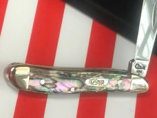 Case xx  (MDL# AV8220SS) w/ Genuine Paua Shell Abalone Handles -NOS & Mint