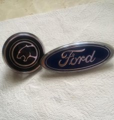 AUTO FORD EMBLEM PLUS MERCUTRY COUGAR EMBLEM