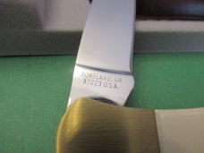 Gerber Ivory Micarta Elk  Scene Model FS1