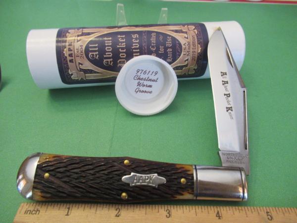 Great Eastern Chestnut Worm Groove Coke Bottle Made For AAPK Pattern # 976119 Great Eastern Chestnut Worm Groove Coke Bottle Made For AAPK Pattern # 976119
