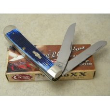 Case XX USA 2010 Blue Bone 6254 SS Trapper Knife in Box
