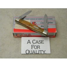 Case XX SS USA 1 Dot 1989 Curly Maple 72042 SS Pen Knife in Box