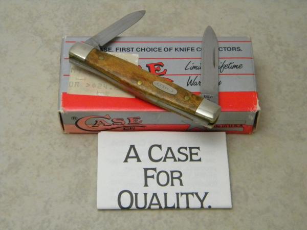 Case XX SS USA 1 Dot (1989) Curly Maple 72042 SS Pen Knife in Box Case XX SS USA 1 Dot (1989) Curly Maple 72042 SS Pen Knife in Box