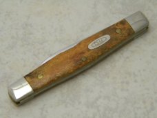 Case XX SS USA 1 Dot (1989) Curly Maple 72042 SS Pen Knife in Box