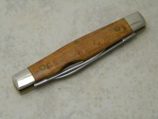 Case XX SS USA 1 Dot (1989) Curly Maple 72042 SS Pen Knife in Box