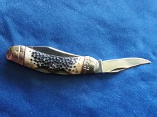 Rough Ryder Buckshot Bone Double Lockback RR 1546