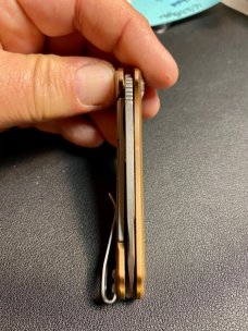 Kershaw Mini Natrix Copper 7006CU, 2.75” D2 blade