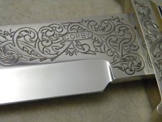 Harold Corby Ivory Yenzen Bowie Fixed Blade Sheath Knife c.1976