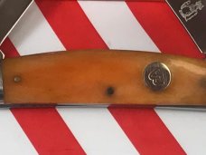 Colonel Coon (by Queen) Large Congress Whittler w/ Autum Bone Handles & -One of 200