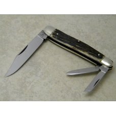 Hen & Rooster Voss Cut. Co. Solingen Germany Stag Whittler Knife