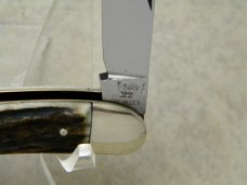 Hen & Rooster Voss Cut. Co. Solingen Germany Stag Whittler Knife